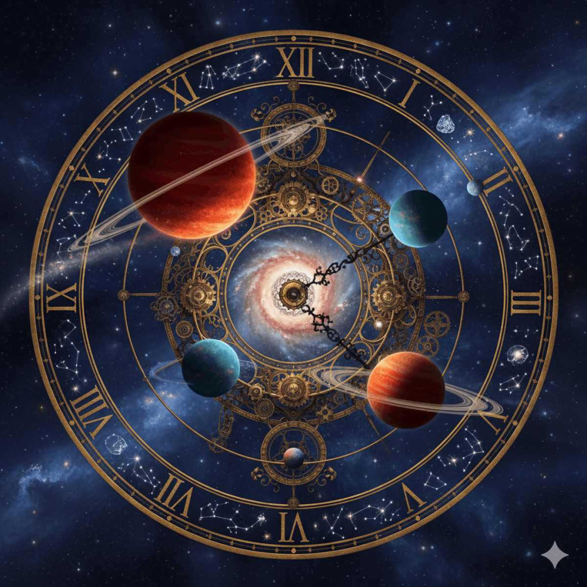 Planetas, ponteiros do relógio da História